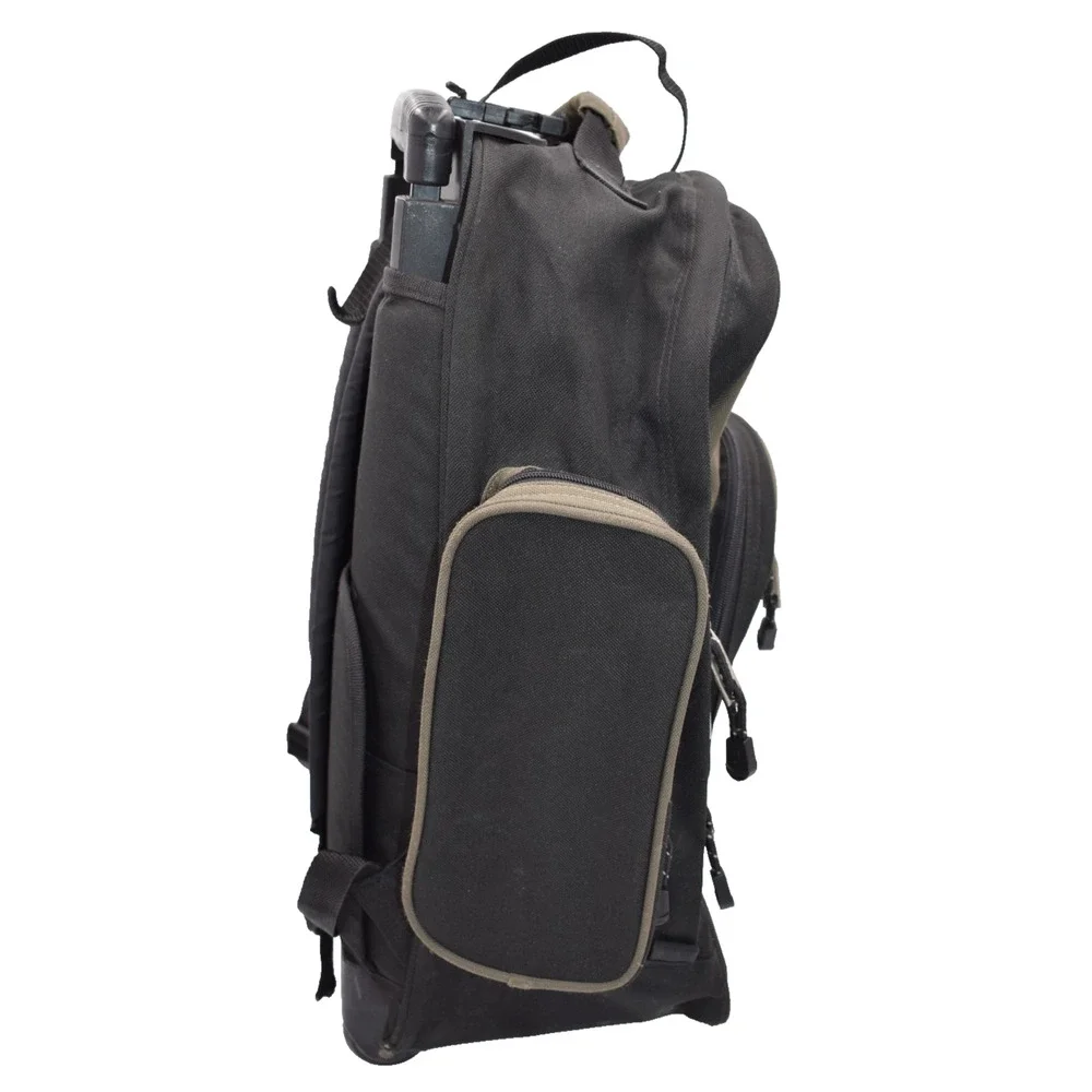 JEEP Rolling Backpack Telescoping Handle - Carry On Wheeled Travel Bag
